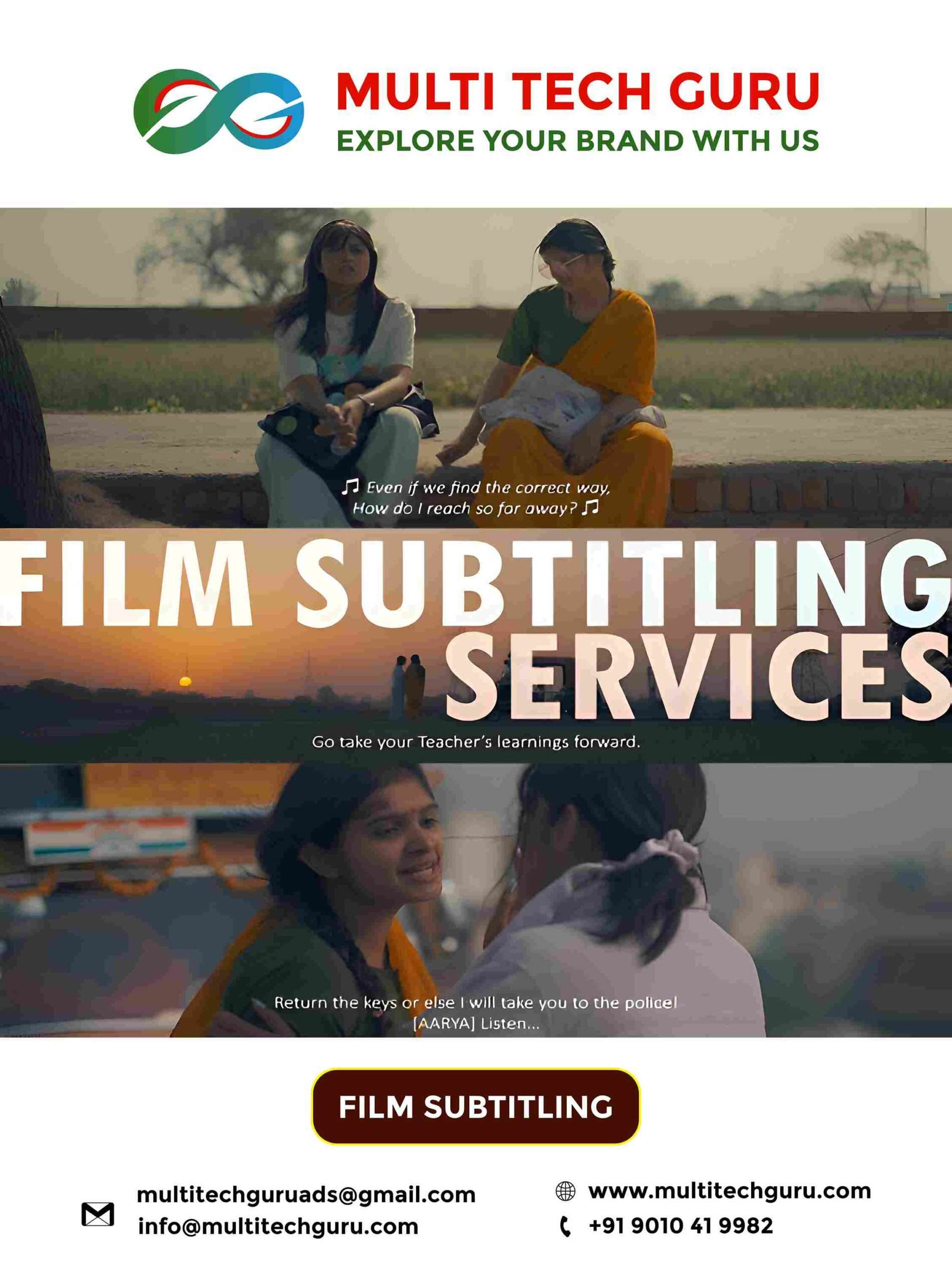 FILM SUBTITLING-AD CREATIONS- PRODUCTION-EDITING-BRANDING-MARKETING-ADVERISING-9010419982-MULTITECHGURU.COM-VIDEO ADS-FILM PRODUCTION