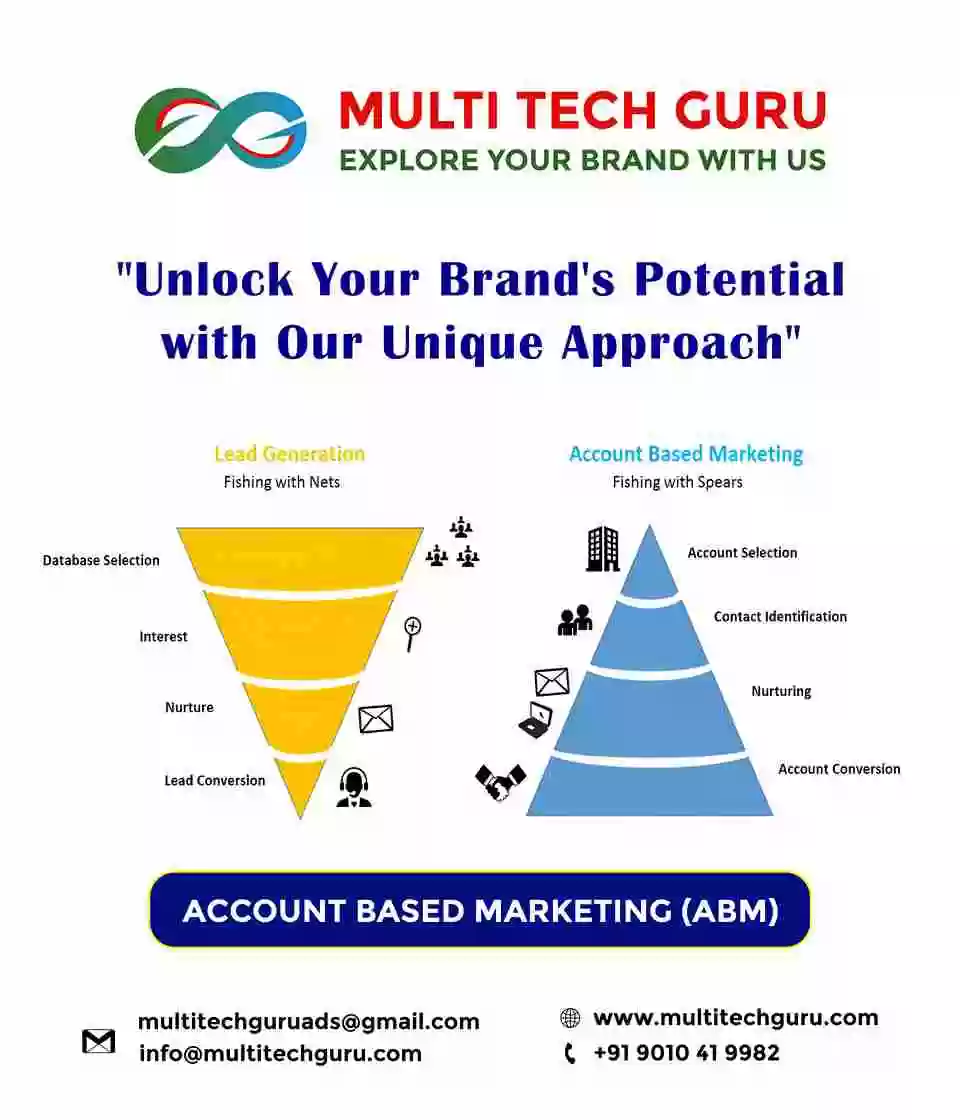 ACCOUNT BASED MARKETING- Branding - advertising-Digital marketing ads-Multitechguru.com-9010419982-Digita media advertising - Print Media Services