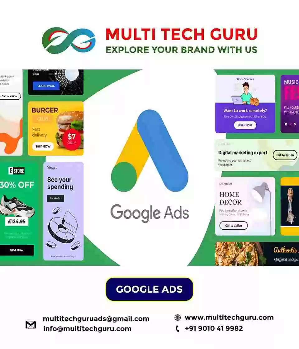 GOOGLE ADS- Branding - advertising-Digital marketing ads-Multitechguru.com-9010419982-Digita media advertising - Print Media Services