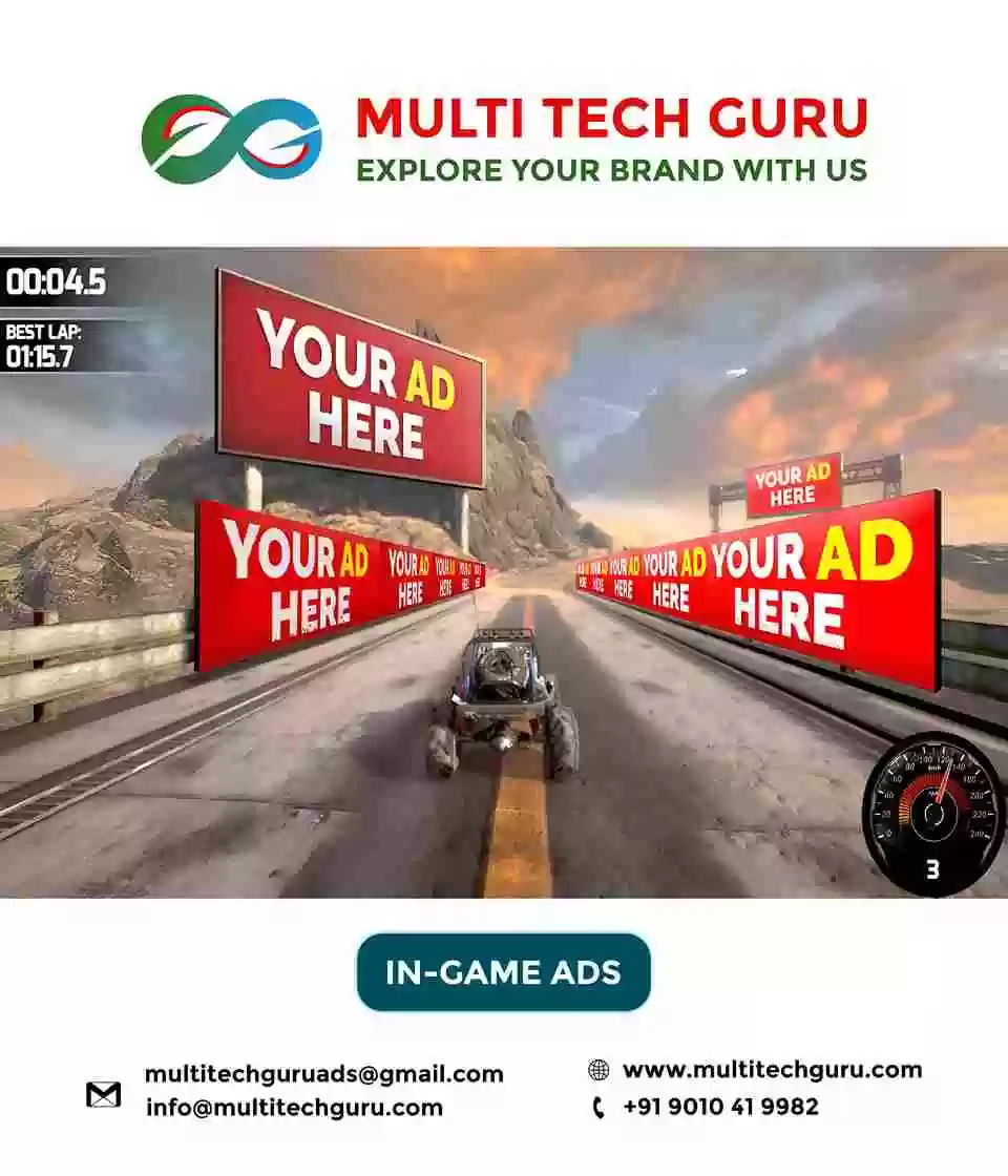 IN-GAME ADS- Branding - advertising-Digital marketing ads-Multitechguru.com-9010419982-Digita media advertising - Print Media Services