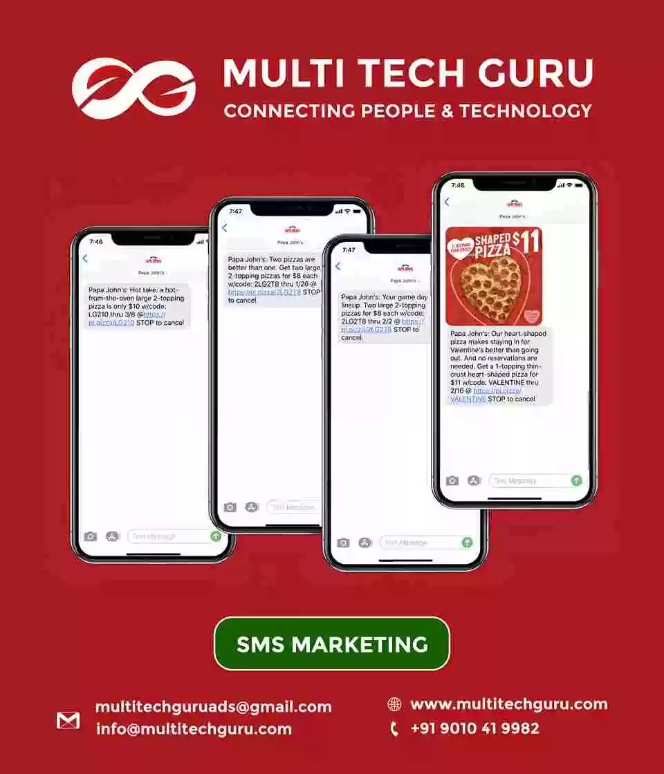 SMS MARKETING- Branding - advertising-Digital marketing ads-Multitechguru.com-9010419982-Digita media advertising - Print Media Services