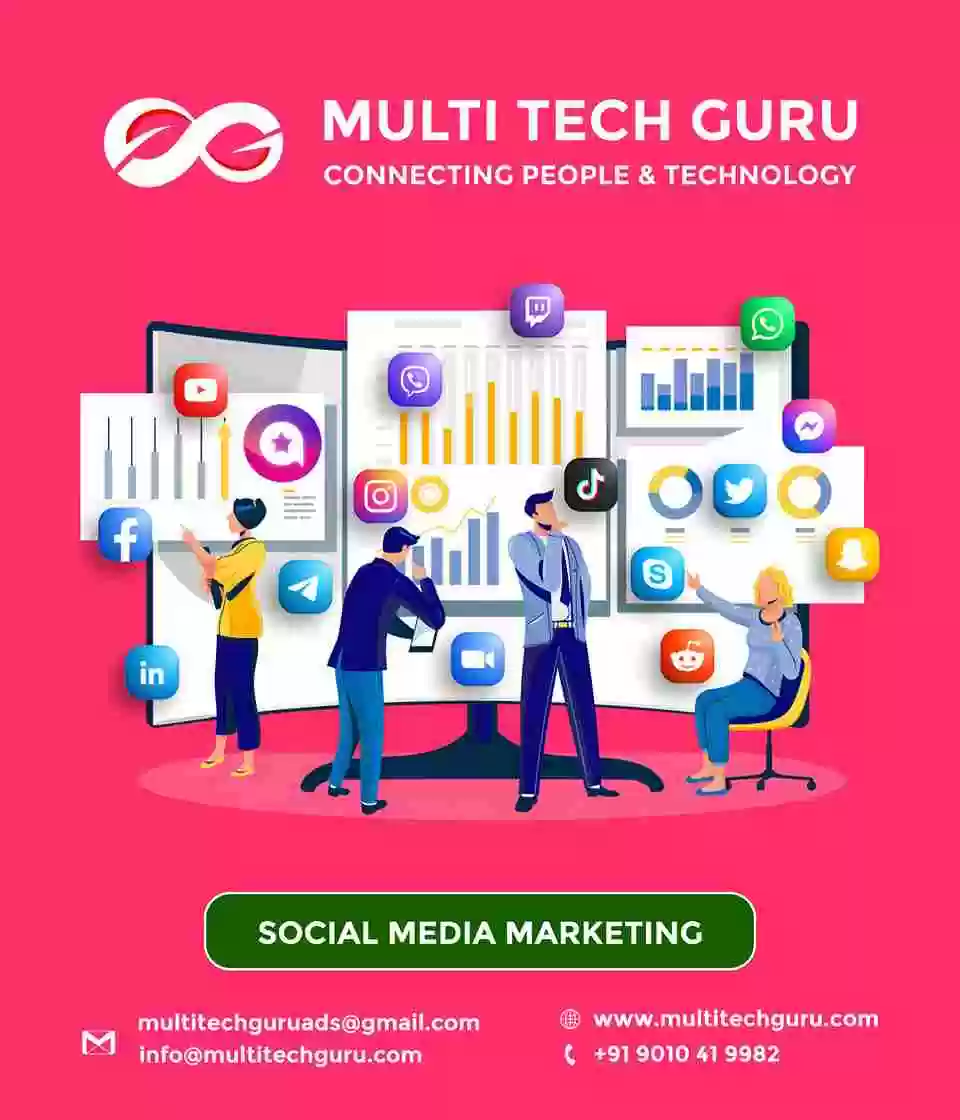 SOCIAL MEDIA MARKETING- Branding - advertising-Digital marketing ads-Multitechguru.com-9010419982-Digita media advertising - Print Media Services