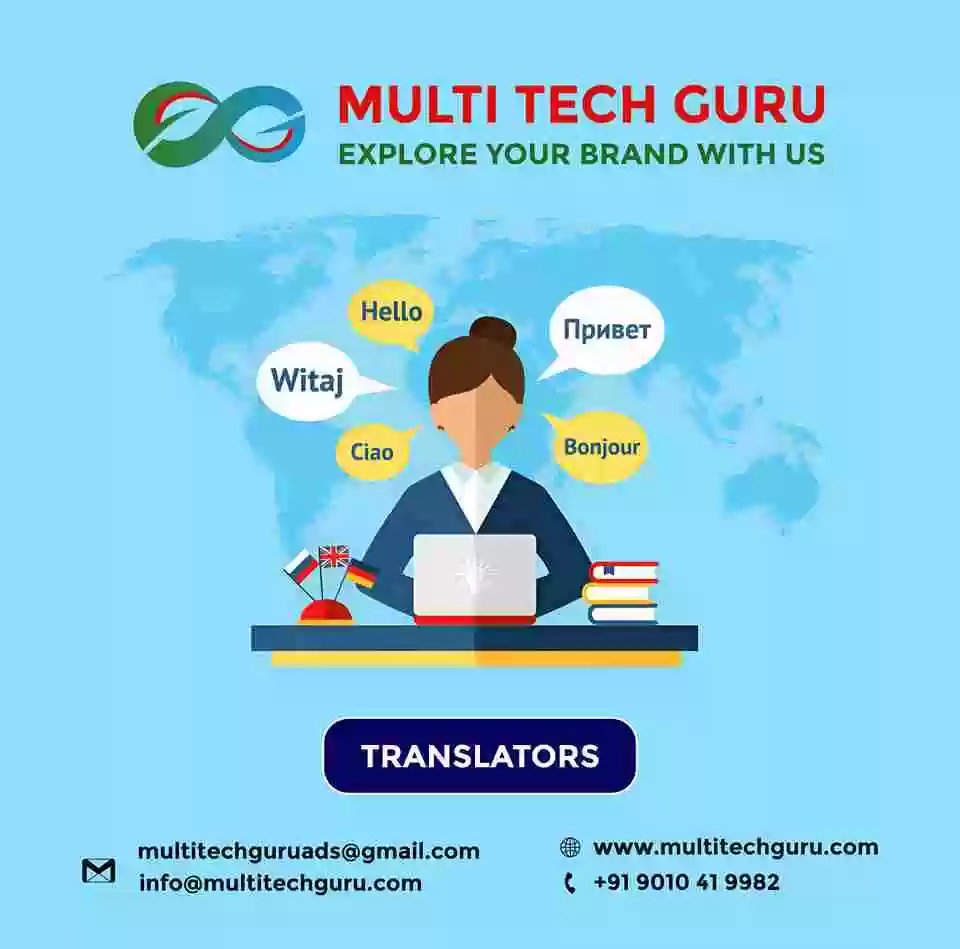 TRANSLATORS- Branding - advertising-Digital marketing ads-Multitechguru.com-9010419982-Digita media advertising - Print Media Services