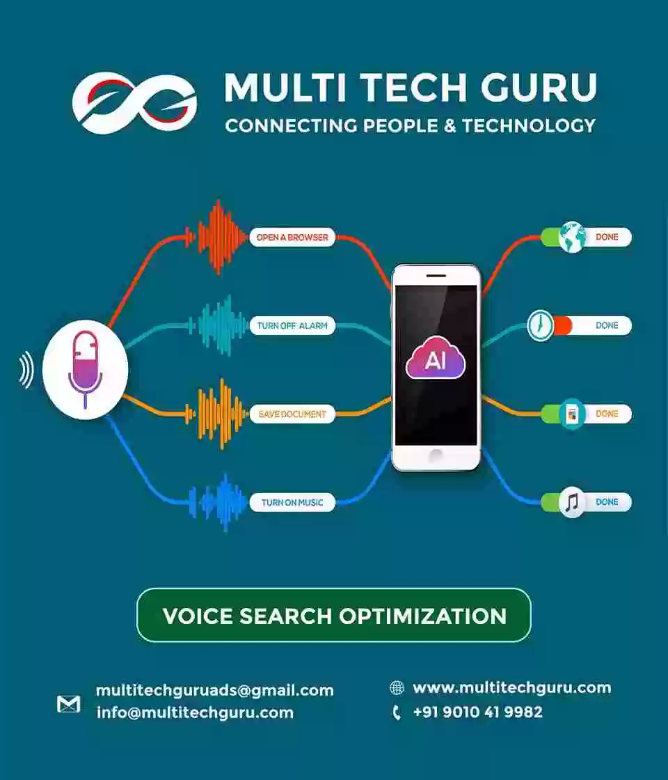 VOICE SEARCH OPTIMIZATION- Branding - advertising-Digital marketing ads-Multitechguru.com-9010419982-Digita media advertising - Print Media Services